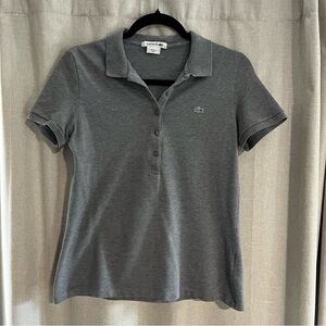 ❤️ Women’s Gray Lacoste Polo